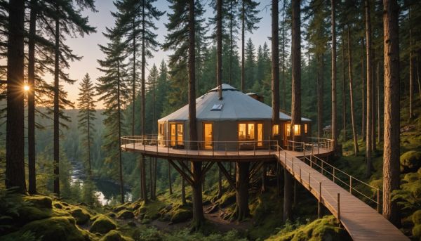 Hebergements insolites cabanes arbres yourtes originales